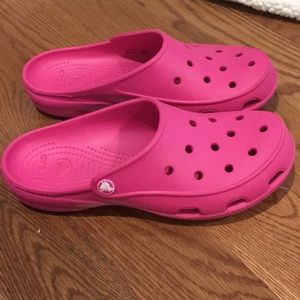 Pink Crocs!